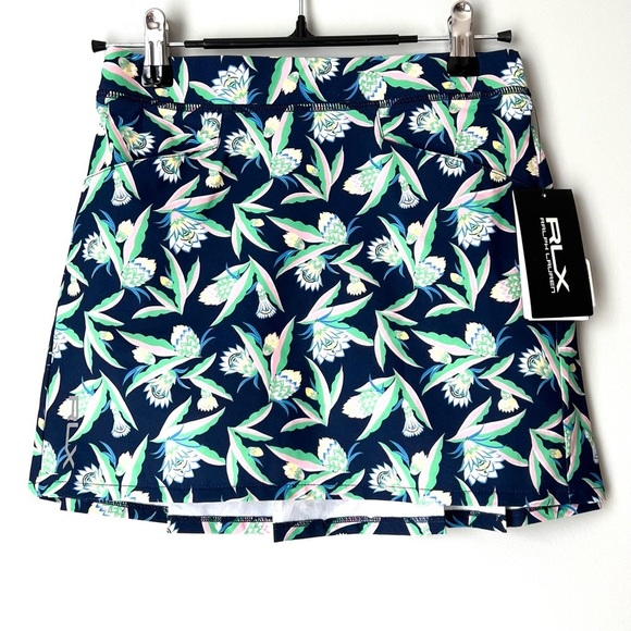 Ralph Lauren Other - Girls RLX Ralph Lauren Floral Performance Golf/Tennis Skort | S (7) | Navy NWT